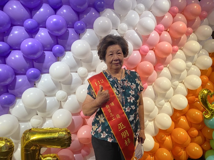 績優志工巫朋桂女士